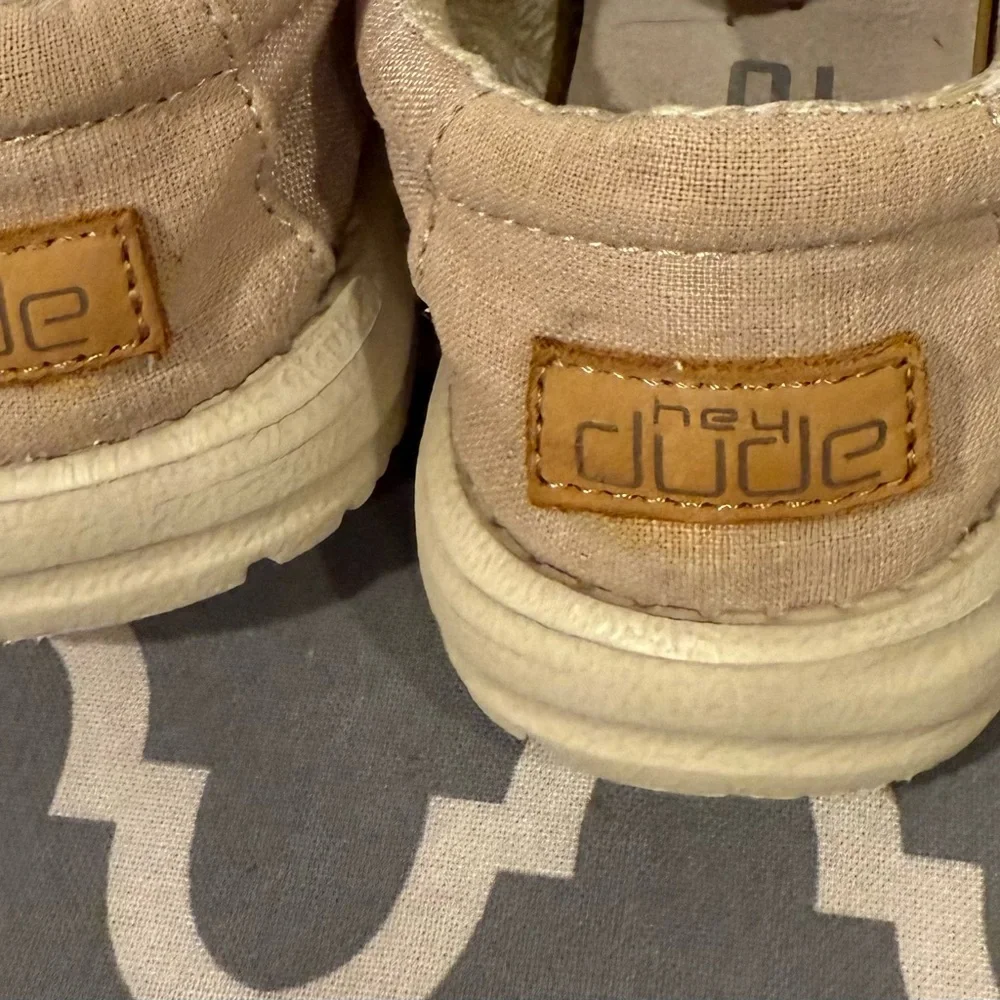 Kids Hey Dude Slip on Shoes 11 Wendy